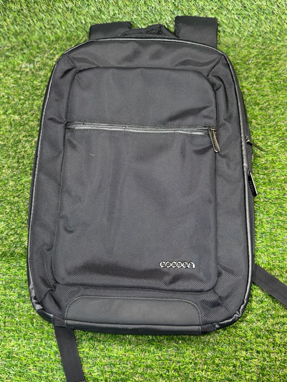 Cocoon Black Nylon Laptop Backpack for 15" Universal Padded Compartments